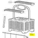 V-Zug panier &agrave; couverts hydrophile lave-vaisselle